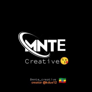 Telegram profile photo for Mnte creative™🇪🇹