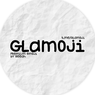 Telegram profile photo for glamoji | emoji by seeah