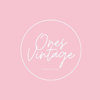 Telegram profile photo for Ones.vintagehk🏠Vintage Shop