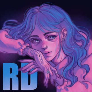 Telegram profile photo for RD • Illustrator • tatoo artist