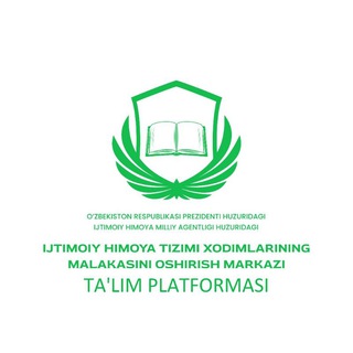 Telegram profile photo for Ijtimoiy himoya ta'lim kanali
