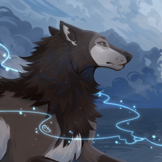 Telegram profile photo for 🐺 WarmPawsArt 🌊