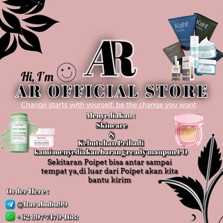 Telegram profile photo for SKINCARE POIPET DAN KPS AR STORE SHOP