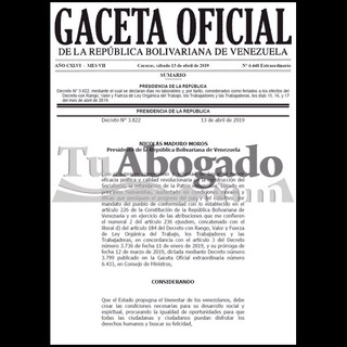 Telegram profile photo for Tu Gaceta Oficial Venezuela 3.6 K !🇻🇪