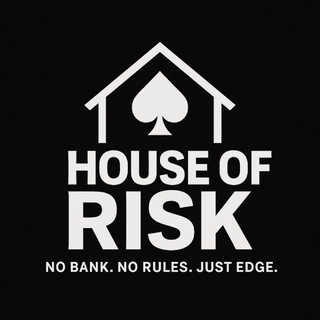 Telegram profile photo for House of Risk — No bank. No rules. Just edge.