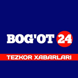 Telegram profile photo for BOG'OT24 | TEZKOR XABARLARI