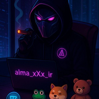 Telegram profile photo for 🇽 🇽 🇽 __ 🇦 🇱 🇲 🇦 گیفت | ایردراپ | پروژه | تبلیغات | اسکین | ناتکوین | تون | گرام | درآمدزایی | توکن | چالش