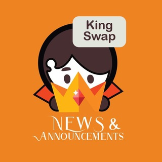 Telegram profile photo for KINGSWAP NEWS AND ANNOUNCEMENTS