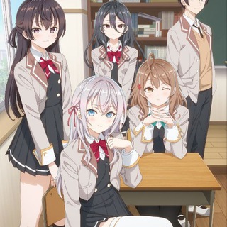 Telegram profile photo for Alya Sometimes Hides Her Feelings in Russian Sub Dub Dual Anime • Alya Sometimes Hides Her Feelings in Russian Indo French Spani