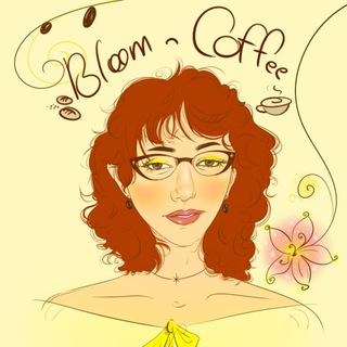 Telegram profile photo for Bloom coffee🎨☕️