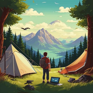 Telegram profile photo for ИТ Путешествия: СинтаксисСвободы 🌄⌨️