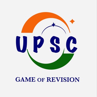 Telegram profile photo for UPSC - Game of Revision! 💪