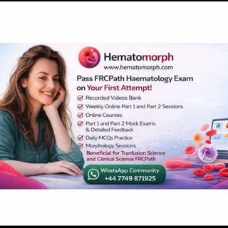 Telegram profile photo for Frcpath hematology