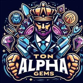 Telegram profile photo for Ton Alpha Gems 💎