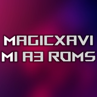 Telegram group profile photo for Mi A3 | Magicxavi Roms