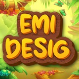 Telegram profile photo for EmiDesig // Дизайн канал