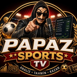 Telegram profile photo for Papaz Spor Tv | İddia & Kupon Analiz