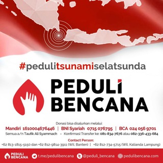 Telegram profile photo for TIM PEDULI BENCANA