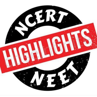 Telegram profile photo for NCERT highlight biology physics chemistry