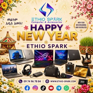 Telegram profile photo for Ethio Spark Computer Shop