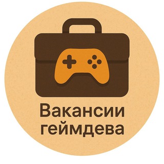 Telegram profile photo for gamedev jobs