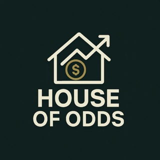 Telegram profile photo for HOUSE OF ODDS. Sports.betting.value