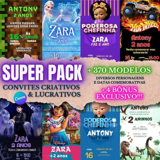 Telegram group profile photo for SUPER PACK CONVITES LUCRATIVOS