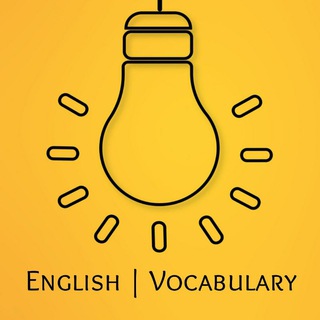 Telegram profile photo for English | Vocabulary