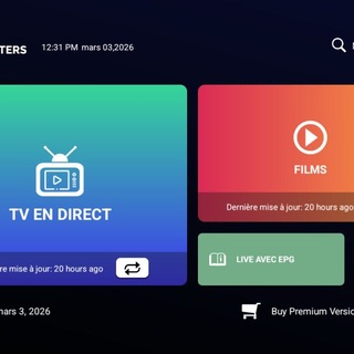 Telegram profile photo for IP TV ABONNEMENT