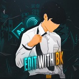 Telegram profile photo for EDIT WITH BK ⚡