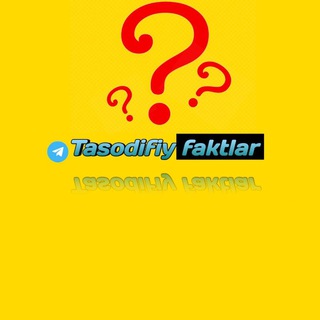 Telegram profile photo for Tasodifiy Faktlar
