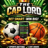 Telegram profile photo for THE CAP LORD🥇⚽🏀