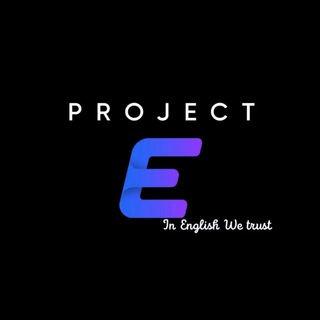 Telegram profile photo for PROJECT E | CHANNEL