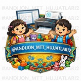 Telegram profile photo for ANDIJON MAKTABGACHA TA'LIM XODIMLARING ISH HUJJATLARI GURUHI