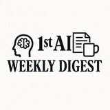 Telegram profile photo for 1st AI WEEKLY DIGEST
