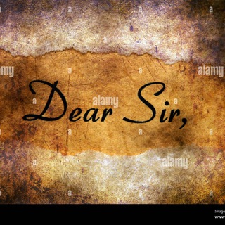 Telegram profile photo for Dear sir