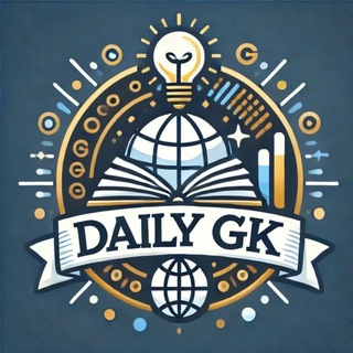Telegram profile photo for DailyGK — Current Affairs Quiz & PDF