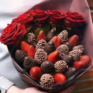 Telegram profile photo for Клубника в шоколаде ЛБ🍓🍫