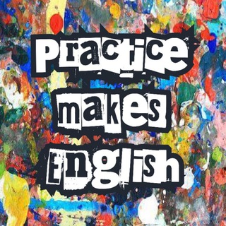 Telegram profile photo for Practice makes English