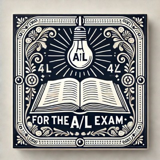 Telegram profile photo for For The A/L EXAM - 26 ๐