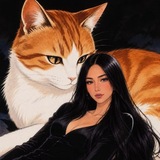 Telegram profile photo for Дневник Таши Арт 😻кошки на окошке в квартире в лесу
