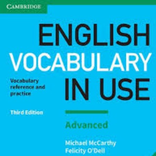 Telegram profile photo for English Vocabulary in use advanced with audios
