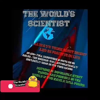 Telegram profile photo for 🌎The World's Scientist Group🔭📡🚀
