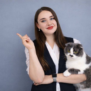 Telegram profile photo for А поговорити? English with Mari and Stella🐱