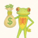 Telegram profile photo for Red -Eyed Tree Frog by Aiyana Furie | $TROG | Portal