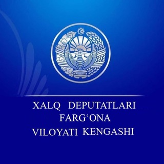 Telegram profile photo for Xalq deputatlari Farg‘ona viloyati Kengashi
