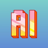 Telegram profile photo for random AI channel name
