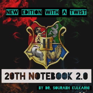 Telegram profile photo for 20th notebook by Dr Sourabh Kulkarni