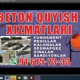 Telegram profile photo for Beton quyish xizmati
