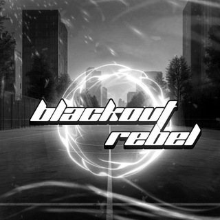 Telegram profile photo for Blackoutreb design